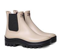 Toni Pons Regenstiefel für Damen - CARTER - Beige, 37 EU