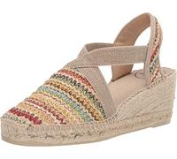 Toni Pons Damen-Espadrille aus Baumwolle - TER - Stein, 41 EU