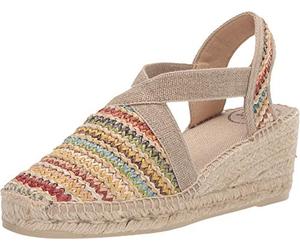Toni Pons TER - Vegane Keil-Espadrille für Damen Baumwolle.
