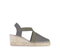 Toni Pons TER Womens Keil Betuchte Espadrilles 41 EU Khaki Linen