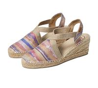 Toni Pons Triton - Vegane Keil-Espadrille für Damen Baumwollstoff.
