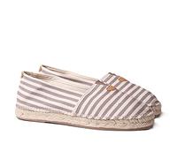 Toni Pons Unisex-Espadrille aus Baumwollstoff - BLANES-DD Taupe, 40 EU