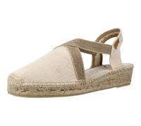 Toni Pons Verdi-V - Vegane Keil-Espadrille für Damen Baumwollstoff.