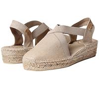 Toni Pons Verona - Vegane Keil-Espadrille für Damen Baumwolle.