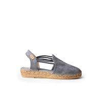 Toni Pons Wildleder-Espadrille für Damen - Nuria - Grau, 37 EU