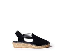 Toni Pons Wildleder-Espadrille für Damen - Nuria - Schwarz, 41 EU