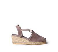 Toni Pons Wildleder-Espadrille für Damen - TREMP - Taupe, 39 EU