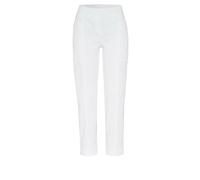 Stoffhose TONI "Sue Joggpants 7/8", Herren, Gr. 46, N-Gr, weiß, Web, Obermaterial: 77% Baumwolle, 20% Polyamid, 3% Elasthan, unifarben, schmal lang, Hosen Stoffhose, mit Stretch (49233503-46)
