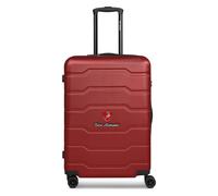 Tonino Lamborghini Bologna 4 Rollen Trolley M 67 cm rot