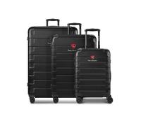 Tonino Lamborghini Tonino Lamborghini Milano Trolley 3-SET mit Dehnfalte und XL Koffer schwarz