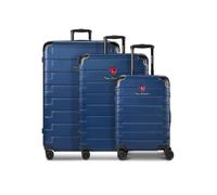 Tonino Lamborghini Koffer-Set 3-teilig für Damen und Herren | Reise-Trolleys 52 x 35 x 83 cm aus hochwertigem, stoßfestem ABS Material | Erweiterbar & Teleskopgriff| Milano Serie