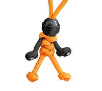 Tonsee Accessoire Motorradfahrer Minifigur hängende Kette Regenschirm Seil Weben Schlüsselanhänger kreative Persönlichkeit Motorradhelm Schlüssel Zubehör Draht Schlüsselanhänger Klein (c-D, One Size)