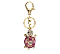 Tonsee Accessoire Schlüsselanhänger Schildkröte Schildkröte Schlüsselanhänger Schlüsselanhänger Charm Schlüsselanhänger für Männer und Frauen Schlüsselanhänger Schleife (Pink #2, One Size)