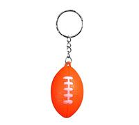 Tonsee Accessoire Schlüsselanhänger Schlüsselanhänger American Pendant Pendant Ball Simulation Football Competition Schlüsselanhänger Ringhalter Schlüsselanhänger (Orange, One Size)