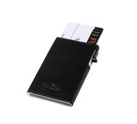 Tony Perotti Furbo Kreditkarten-Etui Leder Slim RFID 9 cm - schwarz