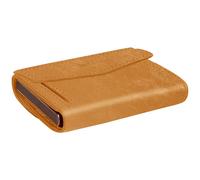 Tony Perotti Furbo Maya Kreditkartenetui mit Münzgeldfach 10 cm - Cognac