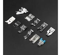 Tonysa Nähmaschine Nähfuß Set, 11 Teile Robust Kit für Nähmaschinen
