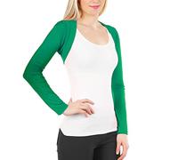 Toocool Damen-Schulter-Oberteil mit Langen Ärmeln, One Size, CC-816 Fahnen-grün