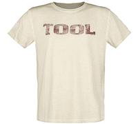 TOOL Double Image Männer T-Shirt beige S 100% Baumwolle Band-Merch, Bands