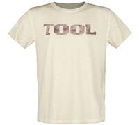 Tool Double Image T-Shirt beige in M