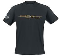 Tool Gold ISO Männer T-Shirt schwarz XXL 100% Baumwolle Band-Merch, Bands