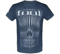 TOOL Grid Skull Männer T-Shirt blau L 100% Baumwolle Band-Merch, Bands