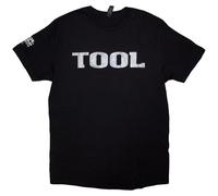 Tool Metallic Silver Logo Männer T-Shirt schwarz M 100% Baumwolle Band-Merch, Bands