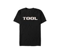 Tool Metallic Silver Logo Männer T-Shirt schwarz L 100% Baumwolle Band-Merch, Bands