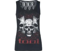 Tool Skulls Top schwarz in XXL