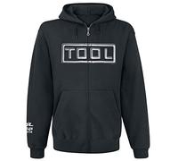 Tool Spiral Eye Kapuzenjacke schwarz in L