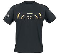 Tool T Shirt Flame Spiral Band Logo Nue offiziell Unisex Schwarz M
