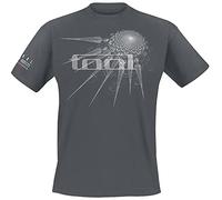 Tool T Shirt Spectre Spike Band Logo Nue offiziell Herren Charcoal Grau