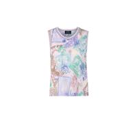 Marc Cain Damen Blusentop aus Baumwollmix, viola, Gr. 38