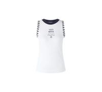 Marc Cain Sports - Top mit maritimem Print white - Gr. - 38