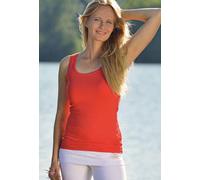 Top - Bambus - koralle Koralle - Gr. - S