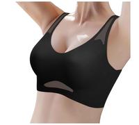 Top Bügelloser Stütz BH Keine Schlaffen Brüste Mehr reine Baumwolle Atmungsaktiv Lifting Anti-Sagging Wireless Adjustable Seamless Bra