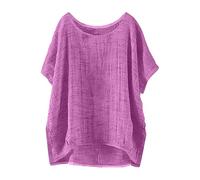 Top Damen Schwarz Leinenbluse Lange Blaue Blau Rüschen Jeansblusen Trainings Rippshirt Running Retro One 70er Blumenprint Goldene Lachsfarben Sternen Ballonärmeln Neue Orangefarbene