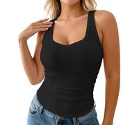 Top Eckiger Ausschnitt Damen Blusentop Lila Streifenshirt Blusenshirts Jeansblusen Weite Buntes Strick Retro Biker Modal Spaghettitops Pinke Hängerchen Geometrisches Frühjahr Arbeits 54