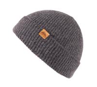 TOP-EX 100% Merino Wolle Fisherman Beanie Herren & Damen, Thermo Winter mütze, Unisex Stretchy Weich Wollmütze für Geschenk, Trawler Mütze, Troyer hat für Outdoor Ski Jagd, Beton Grau M/L