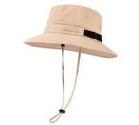 TOP-EX Mens Wide Brim Golf Bucket Cooling Sun Hat M Size UV Protection Boonie Sunhat Summer Hiking Outdoor Fishing Safari SPF50 Khaki