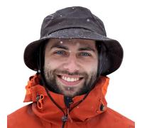 TOP-EX wasserdichte Winter-Fischerhüte mit Ohrenklappen & Nackenklappe, warme Fleece-gefütterte Regenhüte zum Wandern, Angeln und für Outdoor-Aktivitäten, Winddicht, Braun, XXL