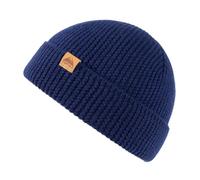 TOP-EX XL/XXL 100% Merino Wolle Fisherman Beanie Herren & Damen Großer Head, Thermo Winter mütze, Unisex Stretchy Weich Wollmütze für Geschenk, Strickmuetze für Ski Jagd, U-Bahn Marineblau