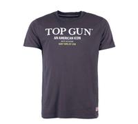 T-Shirt TOP GUN "TG20213002" Gr. 3XL, blau (navy) Herren Shirts (20135354-XXXL) navy