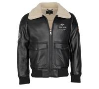 Top Gun Lederimitatjacke TG20213035 mit Kunstfellkragen M