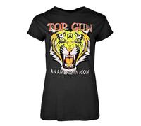 Topgun T-Shirt Damen schwarz, M