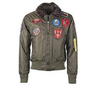 Top Gun Herren Bomberjacke Tg20192047 Olive,3XL