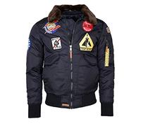Topgun Bomberjacke Herren blau, M