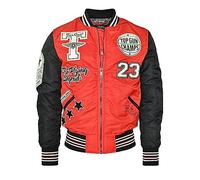 Top Gun Herren Bomberjacke Tg22032 Red,XL