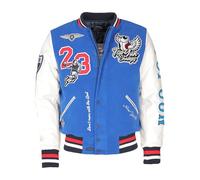Collegejacke TOP GUN "TG23004" Gr. 54 (XL), blau (blue) Herren Jacken (52042400-XL) blue