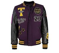Collegejacke TOP GUN "TG20213031" Gr. 52 (L), lila (purple) Herren Jacken (32450869-L) purple